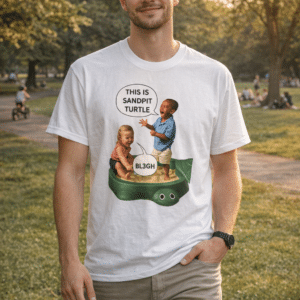 This Is Sandpit Turtle shirt inspired by Bring Me The Horizon meme